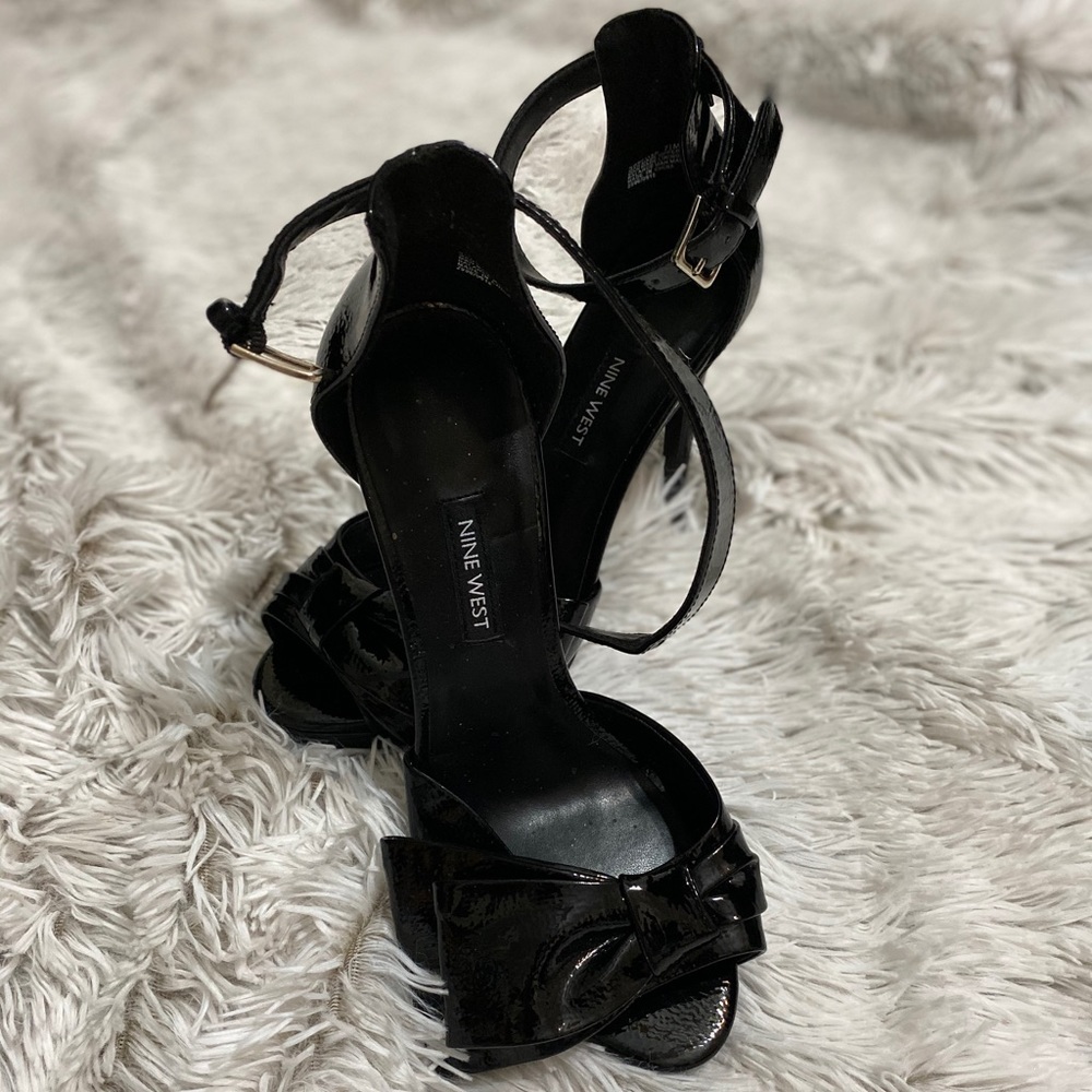 Black Nine West Sandals